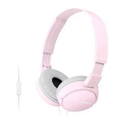 Sony Auriculares MDR-ZX110AP con Micrófono Jack 3.5mm Color Rosa